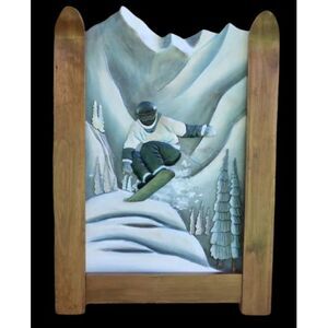 Ski Boy Wall Art – 24" x 28"
